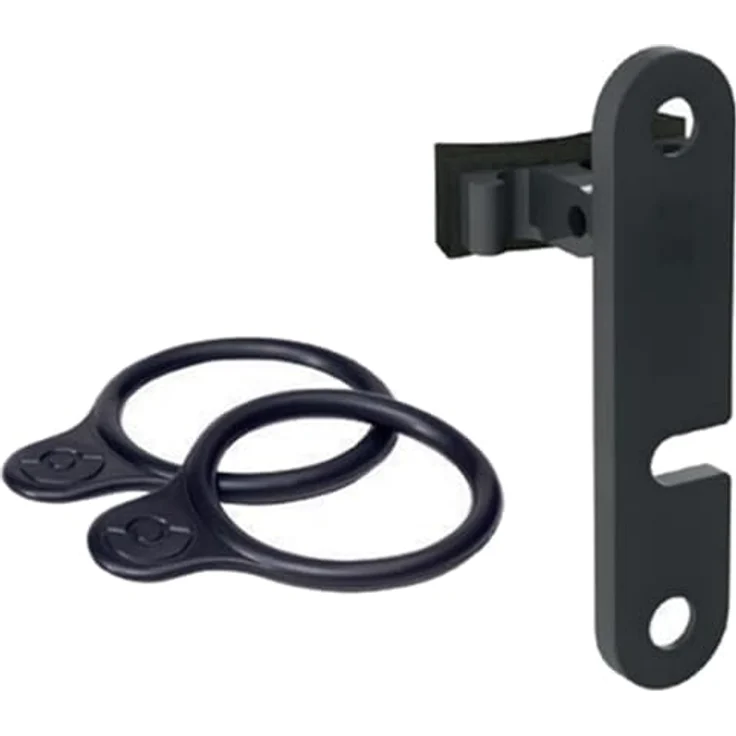 SUPER NOVA Rücklichthalter "TL3", Unisex, Schwarz, Einheitsgröße, mit Seatpost Adapter und flexiblen Spannringen