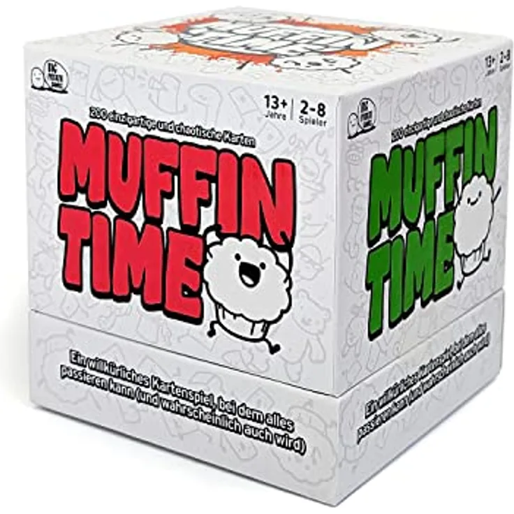 Big Potato Muffin Time, verrücktes Kartenspiel für 2-8 Spieler mit 200 Karten und Kickstarter Erweiterungen