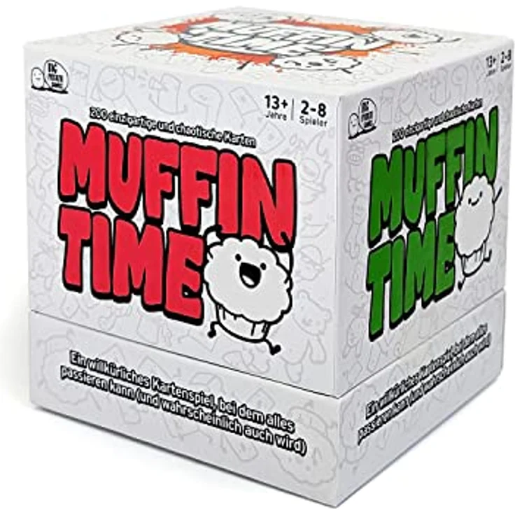 Big Potato Muffin Time, verrücktes Kartenspiel für 2-8 Spieler mit 200 Karten und Kickstarter Erweiterungen – Bild 1
