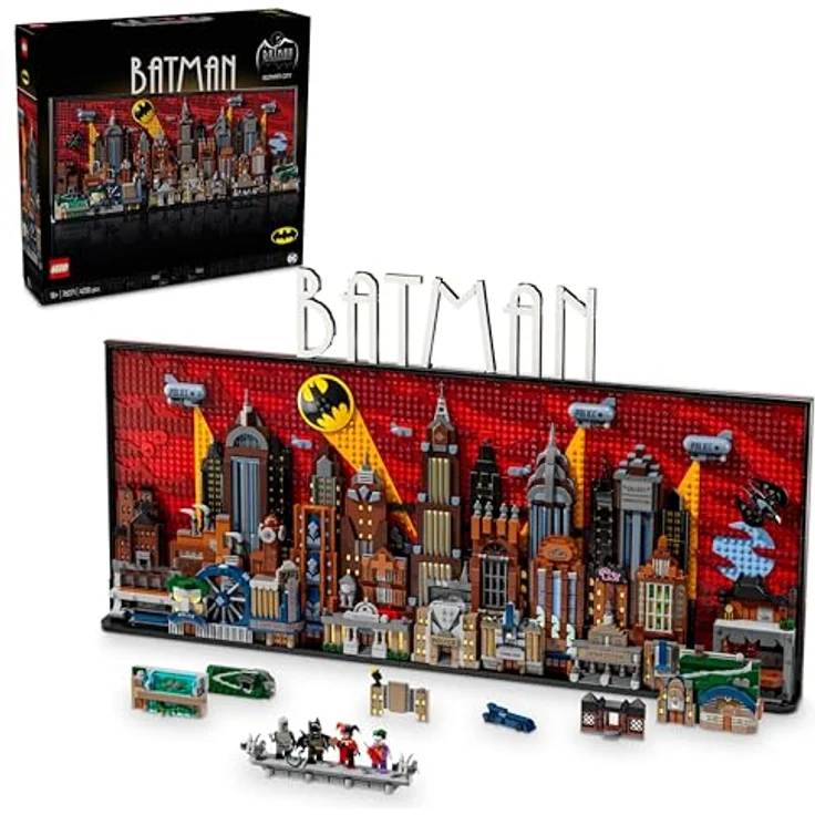 LEGO Batman 76271 - The Animated Series Gotham City™, Medium Klemmbausteine Set mit 4.210 Teilen und 4 Minifiguren – Bild 1