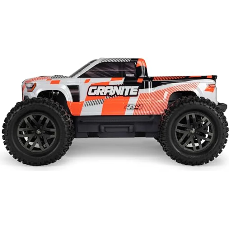Arrma 1:10 GRANITE MEGA 665 4X4 RTR Monster Truck, orange, mit Bürstenmotor und robuster Bauweise für Action auf verschiedenen Untergründen – Bild 9