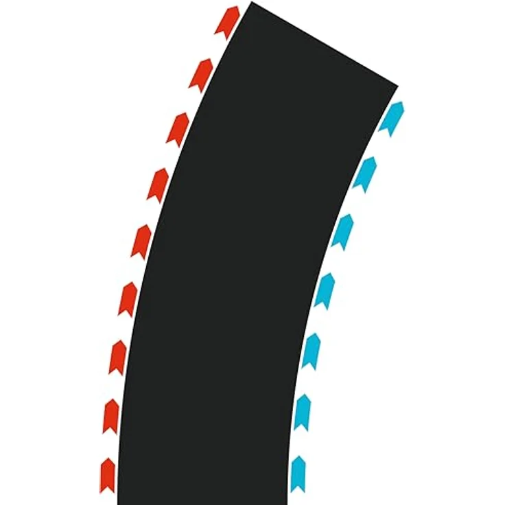 Carrera Hybrid Track Pack Kurven Radius, Erweiterungsset mit 4 Teilen, 30° Eckabschnitten, 2 Rechts- und 2 Linkskurven für spannende Spurführungen – Bild 2