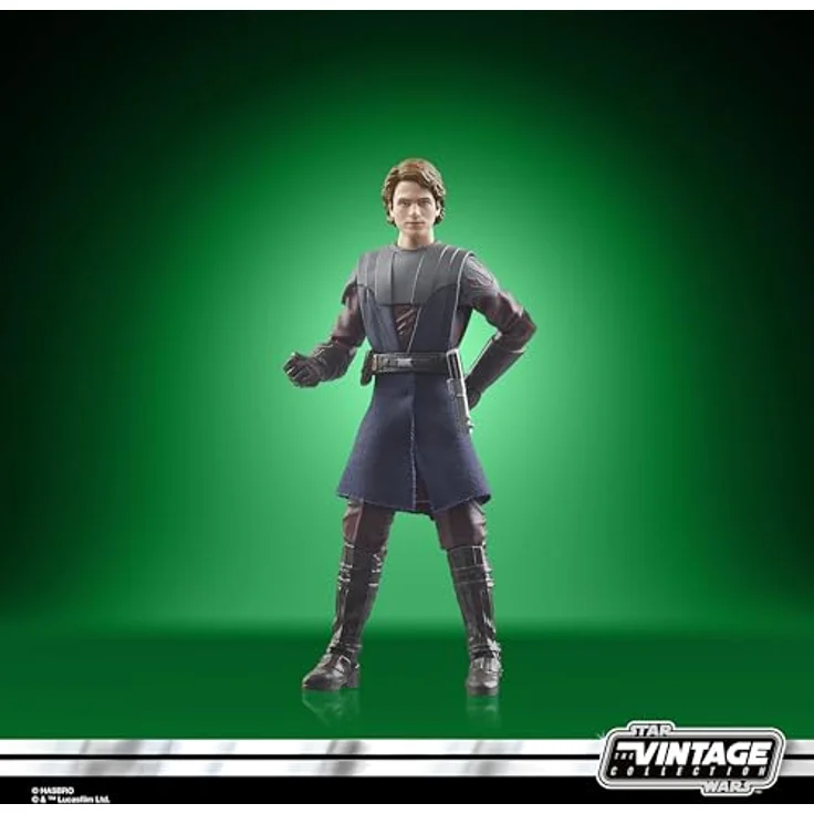 Star Wars The Vintage Collection Anakin Skywalker Action-Figur, 9,5 cm mit Lichtschwert und Kenner Verpackung – Bild 3