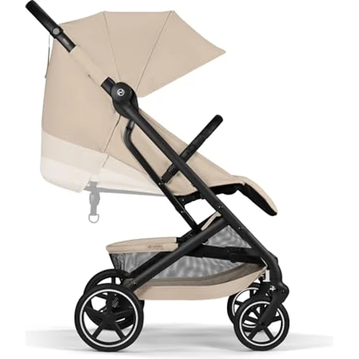 Cybex Beezy Buggy, Modell 2026, leichter Stadt-Buggy mit flacher Liegeposition, Almond Beige, für Kinder bis 22 kg – Bild 7