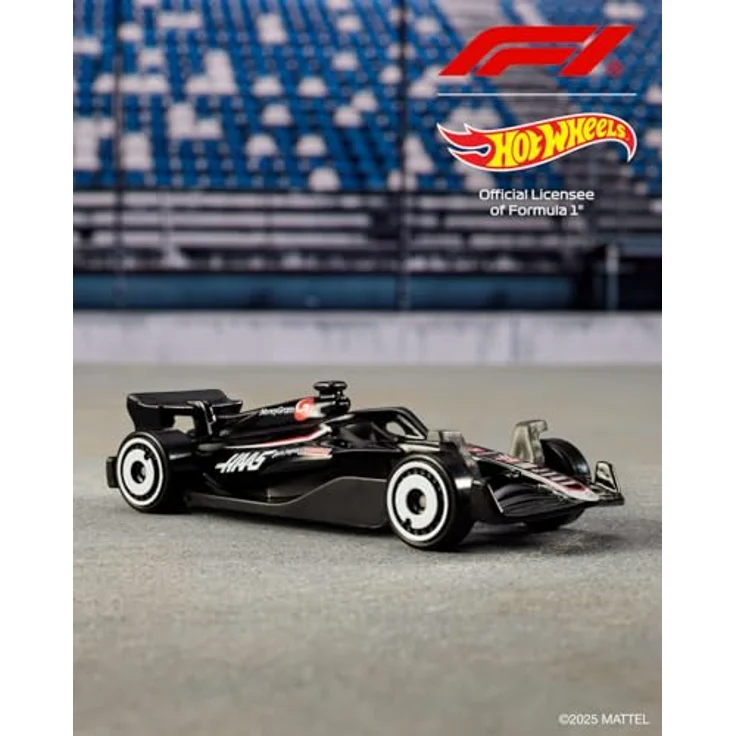 Hot Wheels Formel 1 Spielzeug-Auto 5er-Pack, Die-Cast, Maßstab 1:64, mit Rennteam-Grafiken – Bild 6