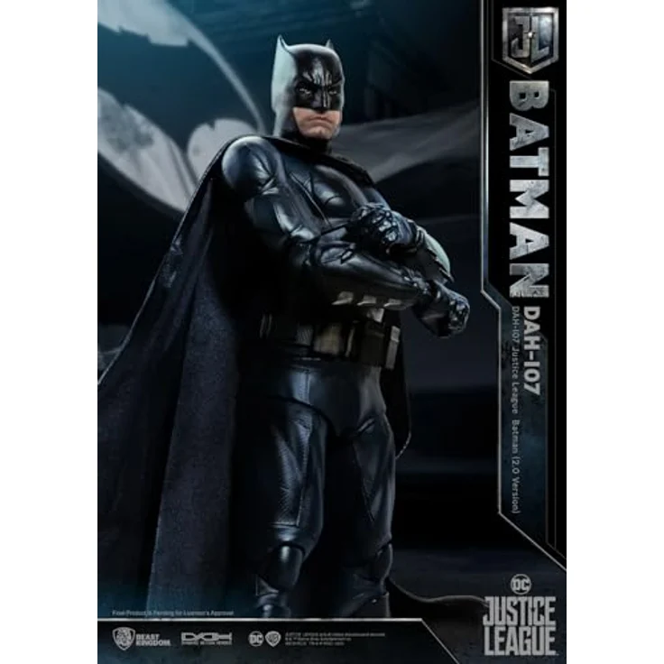 Beast Kingdom Toys Justice League Batman Dynamic 8ction Heroes Actionfigur 1/9, 20 cm mit Zubehörteilen in bedruckter Box – Bild 2