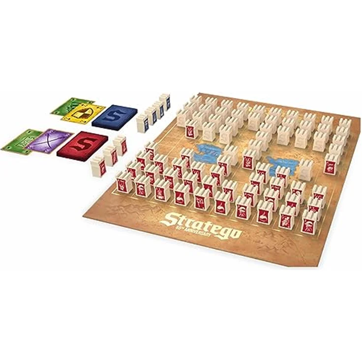 Jumbo Spiele GmbH JUM19945 Stratego – 65 Jahre Jubiläumsversion Strategiespiele, 5 x 16 x 24 – Bild 2