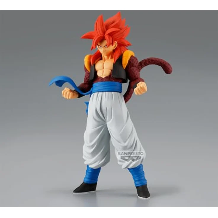 Banpresto Actionfigur Gogeta Super Saiyan 4, Dragon Ball GT, PVC Sammlerstück, mehrfarbig, inkl. Basisständer, lizenziertes Produkt – Bild 4