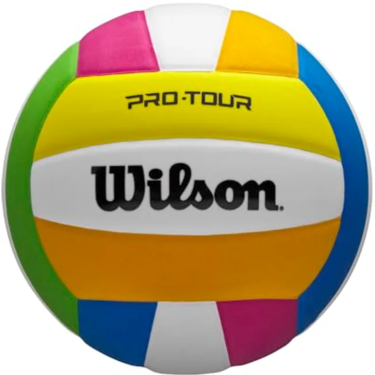 Wilson Pro Tour Volleyball, Spielball für Innenbereich mit Profi-Design und hochwertigen Materialien