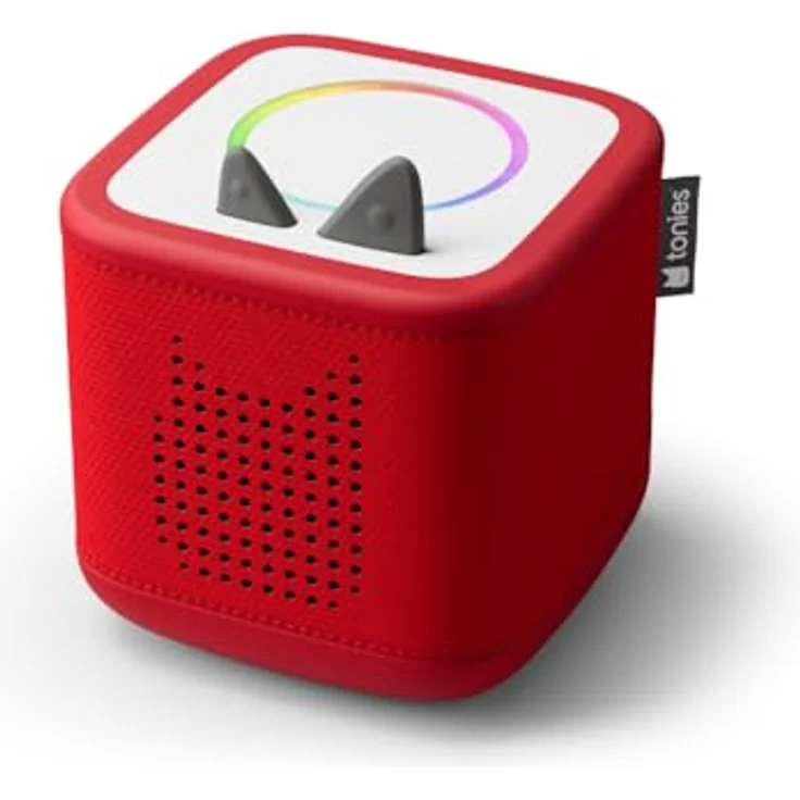 tonies Toniebox 2 Bundle, Audioplayer für Hörbücher und Lieder, Rot, inkl. Lalalinos Akio und Sleep-Timer-Funktion – Bild 2