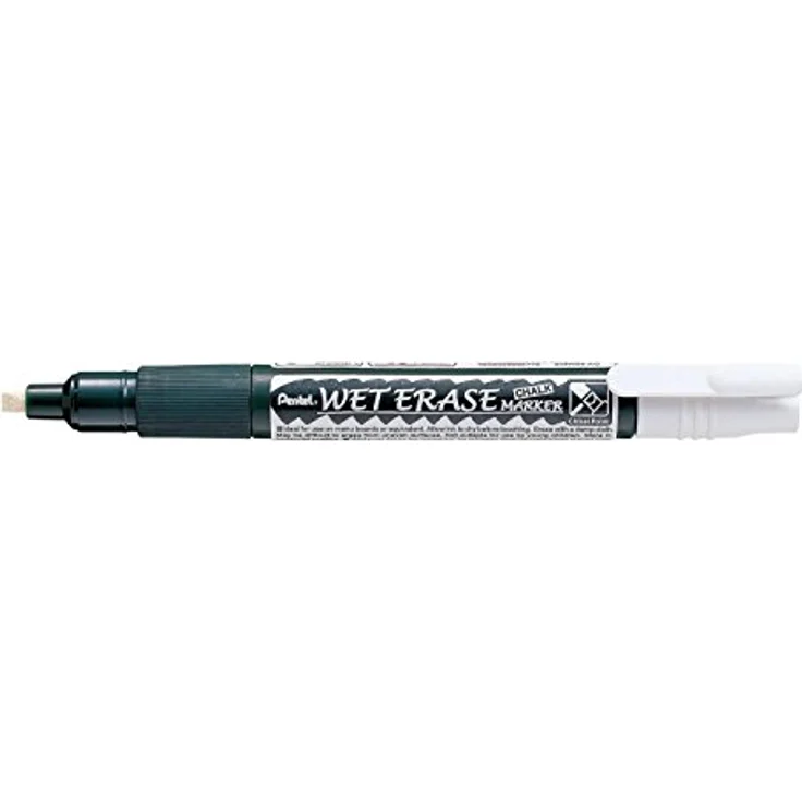 PENTEL Permanentmarker, Spezialmarker Wet Erase mit schmaler Spitze, Schwarz – Bild 2