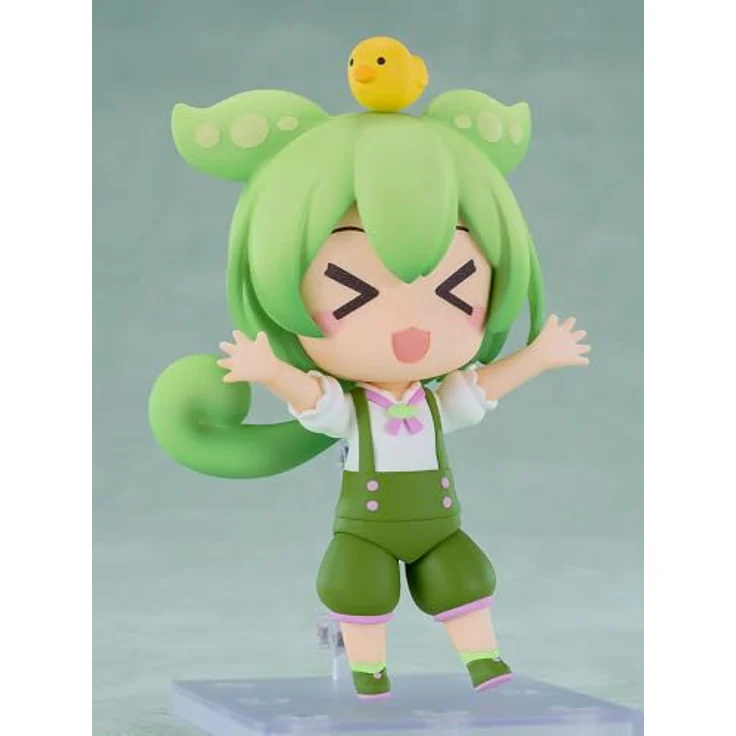 Good Smile Company Tohoku Zunko Nendoroid Zundamon, detailreiche Actionfigur, ca. 10 cm mit speziellem Sockel – Bild 4