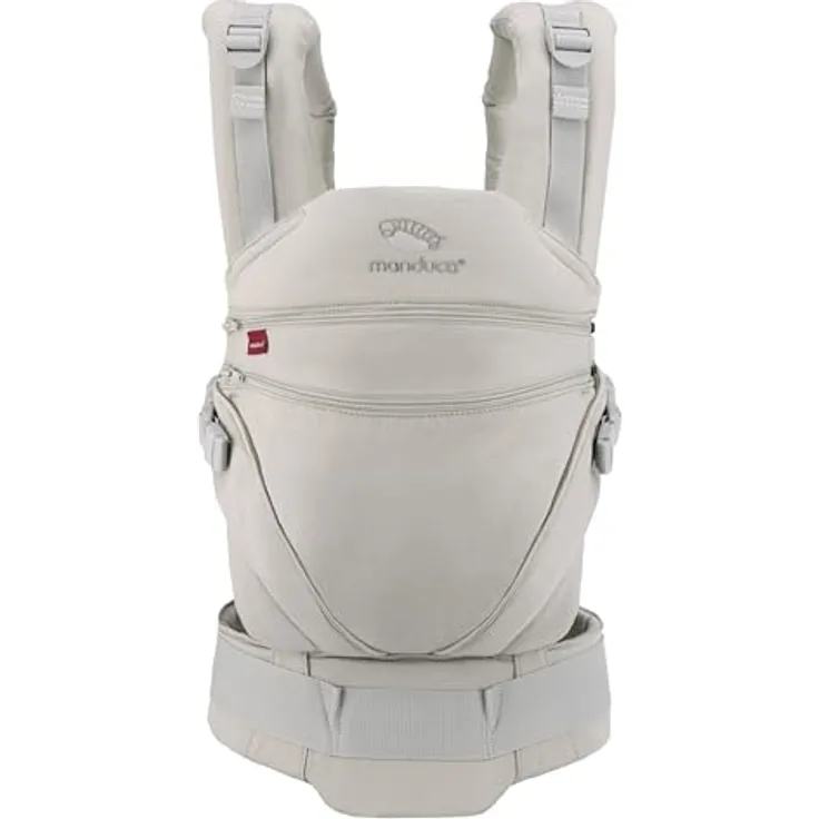 Manduca XT, Babytrage aus 100% Bio-Baumwolle, 3 Tragepositionen, ergonomischer Hüftgurt, variabel einstellbar für Babys von 3,5 bis 20 kg