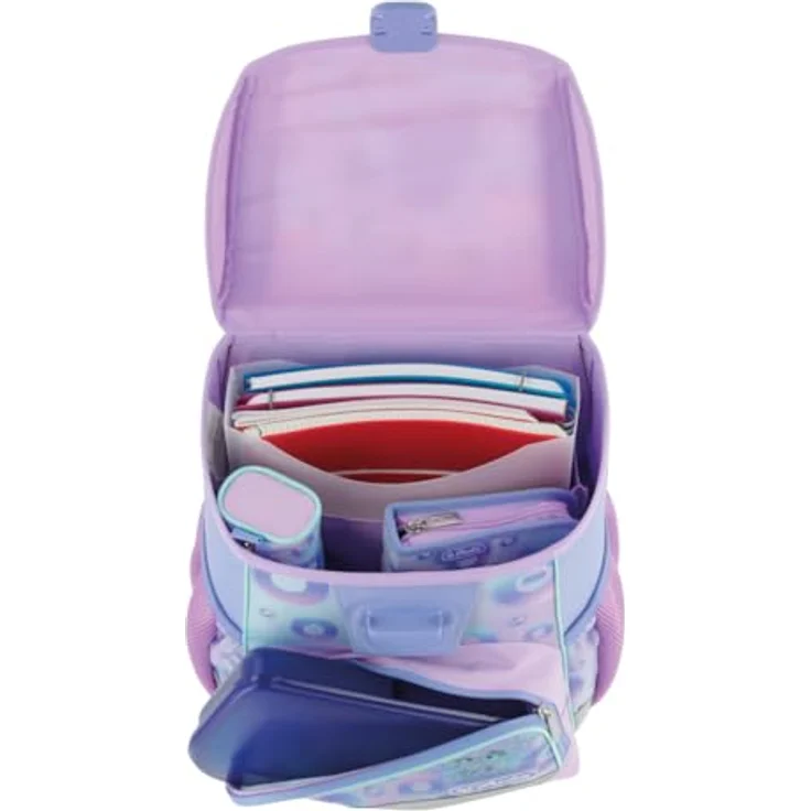 Herlitz Schulranzen Loop Mystic Mermaid, Leer, Außenmaße 275 x 375 x 238 mm, Gewicht 0,867 kg – Bild 2