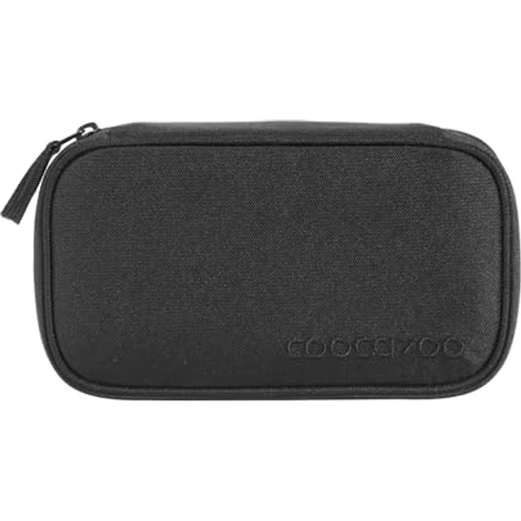 Coocazoo Schlampermäppchen Pencil Case Black Coal, vielseitige Federtasche mit mehreren Fächern, schwarz – Bild 2