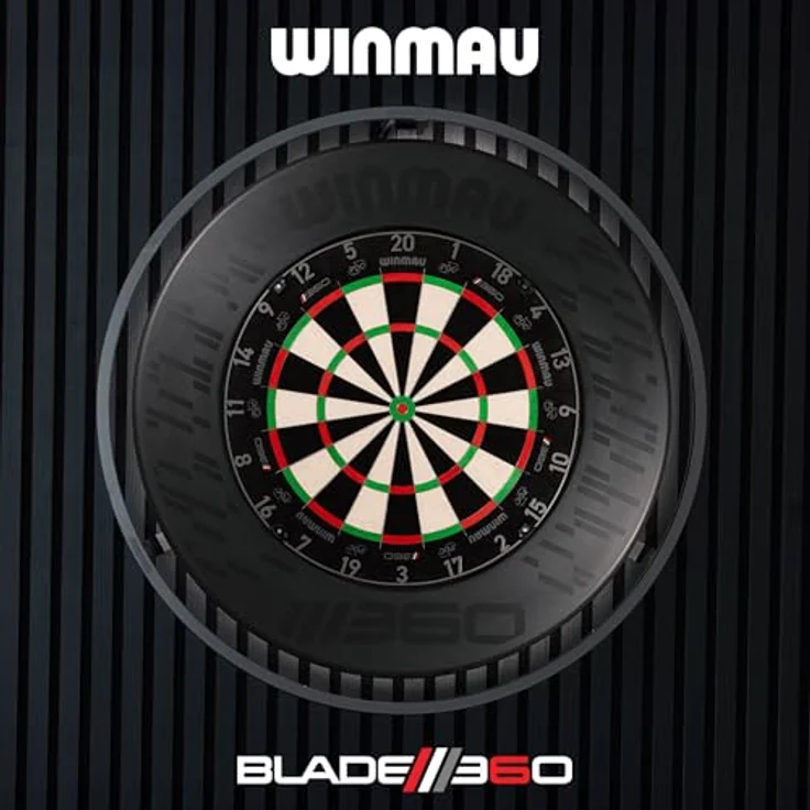 Winmau Blade 360 Surround, schwarzer Catchring für Dartboard mit optimalem Wand- und Bodenschutz – Bild 6
