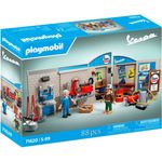 Playmobil® Konstruktions-Spielset 60s Vespa Garage (71620), Vespa, (88 St), Made in Europe