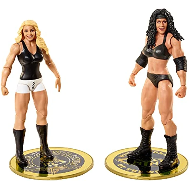 WWE GVJ25 - Chyna vs. Trish Stratus Battle Pack, Spielset mit Actionfiguren, Spielzeug ab 6 Jahren – Bild 3