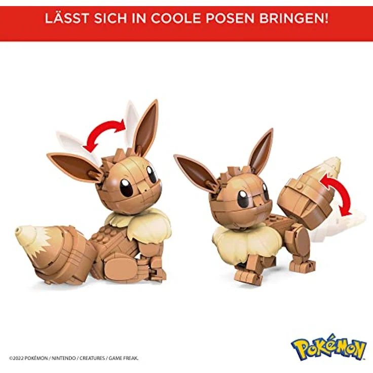 Mattel - Mega Construx -Pokémon Evoli Bauset – Bild 4