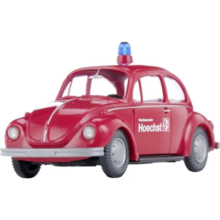 Wiking 079509 H0 Modellfahrzeug Volkswagen Feuerwehr Käfer 1303, Maßstab 1:87, Kunststoff