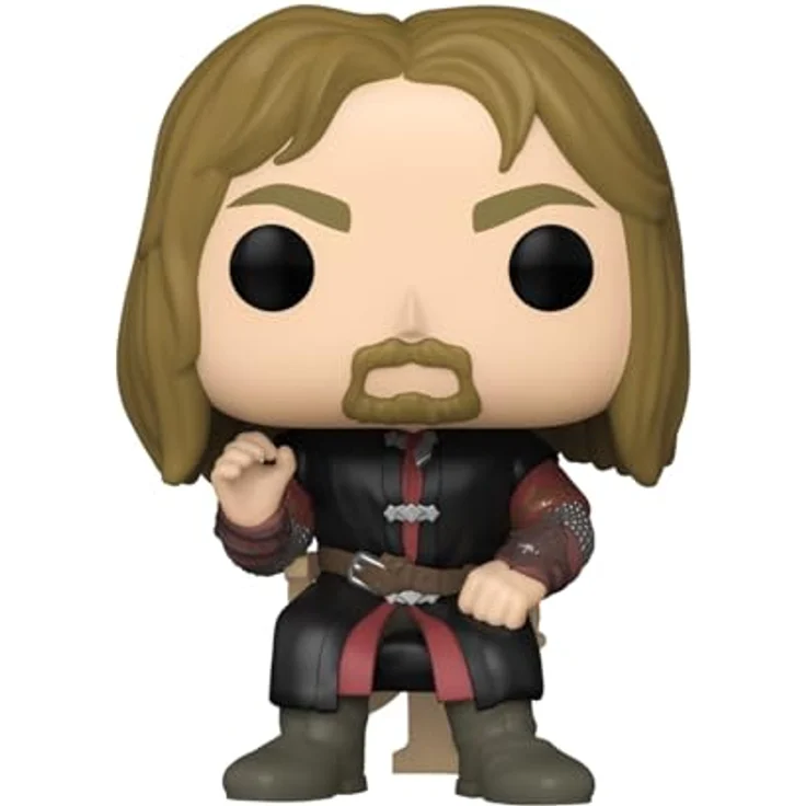 Funko POP! - Movie - The Lord of the Rings Boromir #1709, Sammelfigur mit 9 cm Größe in Fensterbox – Bild 2