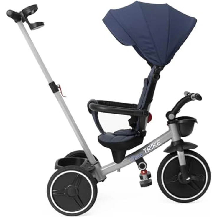 Chicco Dreirad TOY Trike 4 in 1, Smart Trike für Kinder von 10 Monaten bis 5 Jahren, mit höhenverstellbarem Teleskopgriff, blau – Bild 2