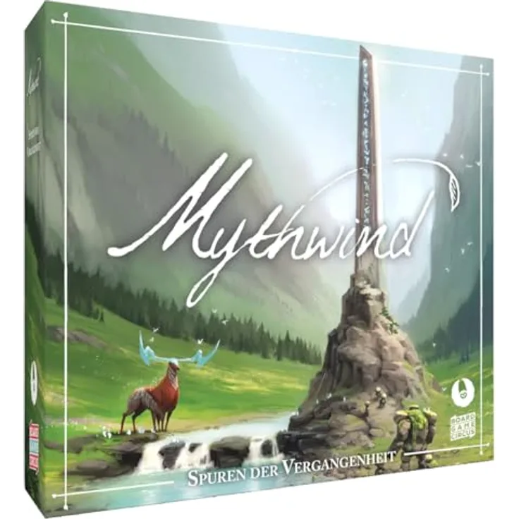 Board Game Circus Mythwind: Spuren der Vergangenheit [Erweiterung], langlebiges Brettspiel mit flexiblem Design und hochwertigem Zubehör