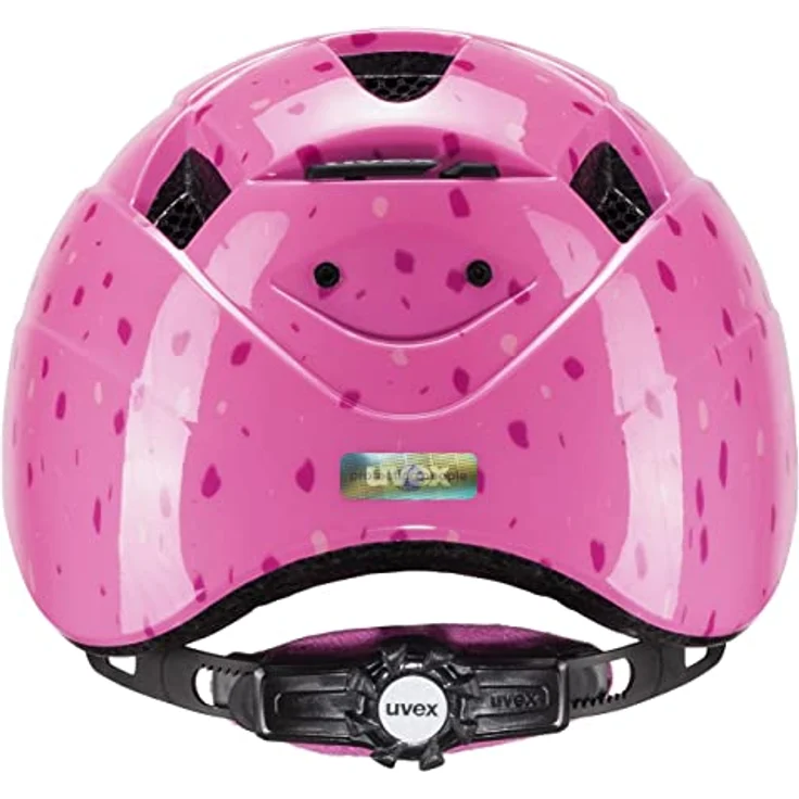 uvex kid 2 - leichter Fahrradhelm für Kinder - individuelle Größenanpassung - erweiterbar mit LED-Licht - pink confetti - 46-52 cm – Bild 3