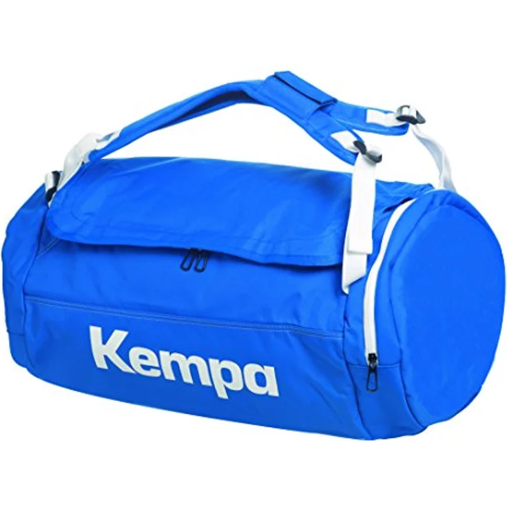 Kempa K-LINE TASCHE, Sporttasche mit Rucksackfunktion, 40L, blau, optimierte Formstabilität und gepolsterte Schultergurte – Bild 1
