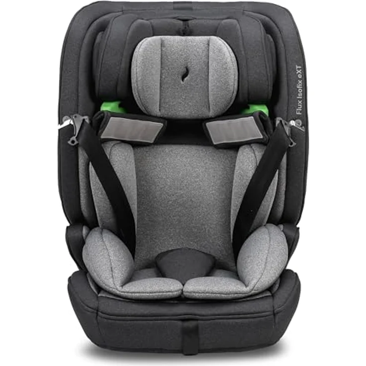 Osann Flux Isofix ExT, Kindersitz ECE R129/i-Size mit 5-Punkt-Gurtsystem, 14-fach höhenverstellbarer Kopfstütze und Seitenaufprallschutz – Bild 3