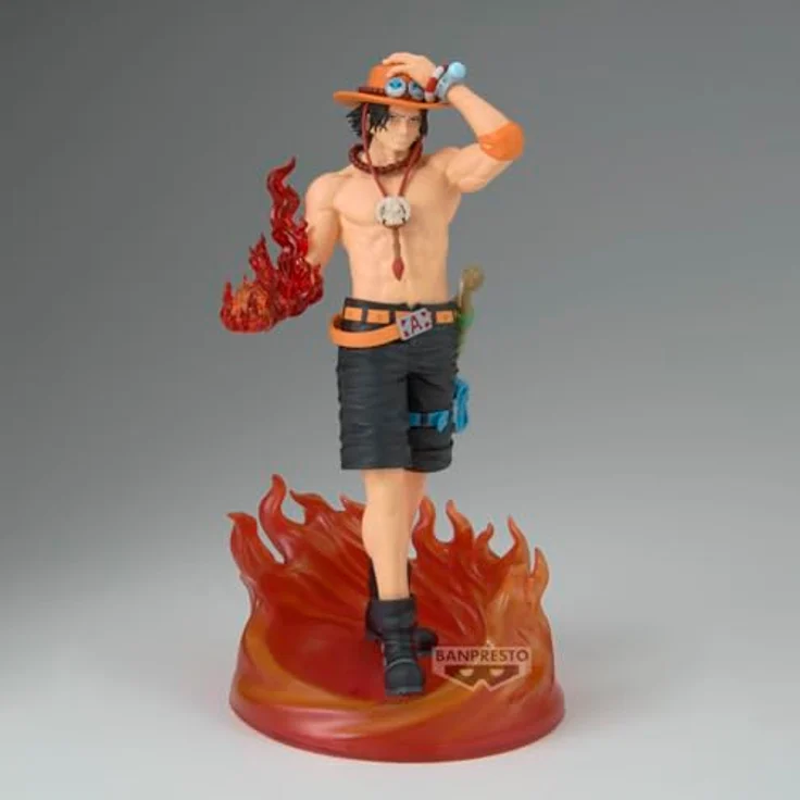 Banpresto One Piece Portgas Dace Figur, detailreiche Sammelfigur aus hochwertigem Material, One Size – Bild 3