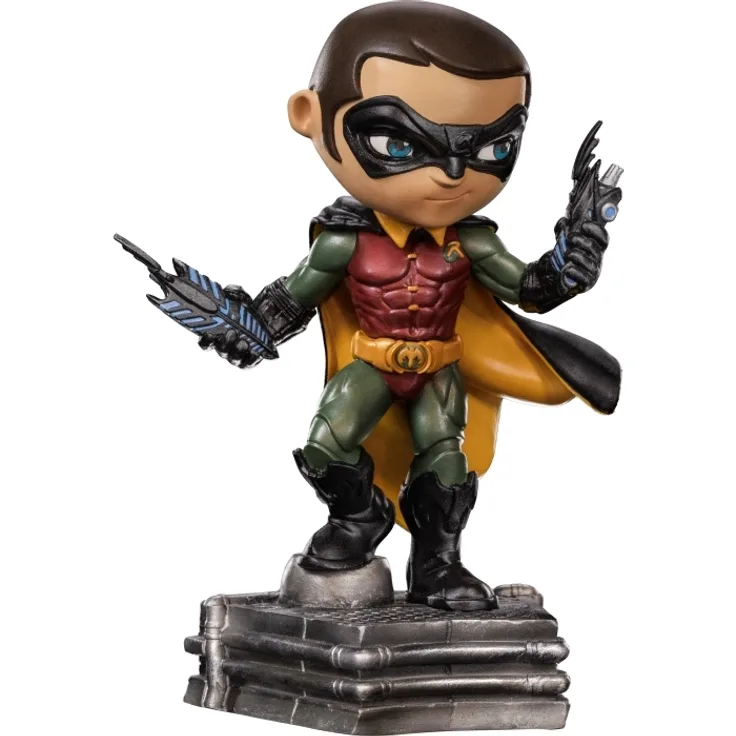 Iron Studios MiniCo - Robin Statue 14 cm, detailreiche Sammelfigur aus PVC, mehrfarbig