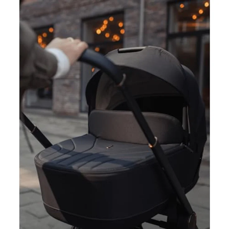 Venicci 2in1 Kombi-Kinderwagen Claro bis 22 kg - Noir, mit Babywanne, Sportsitz, Teleskopschieber, Liegeposition, Regenschutz, Beindecke & Wickeltasche inkl. Gratis Mobilitätsgarantie – Bild 1