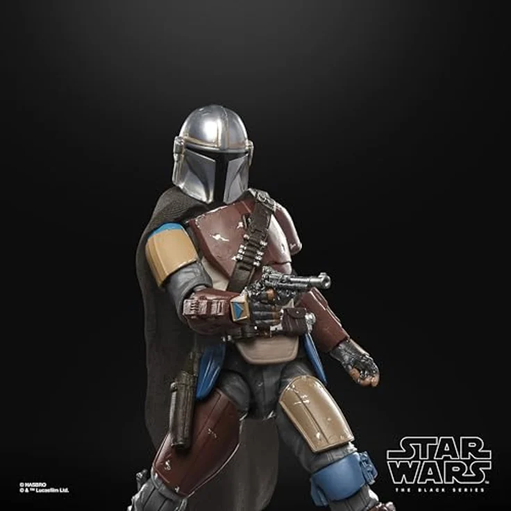 Star Wars The Black Series The Mandalorian (Pagodon), 15 cm Premium Sammelfigur mit Blaster und Dolch, detailreiches Design und Beweglichkeit – Bild 3