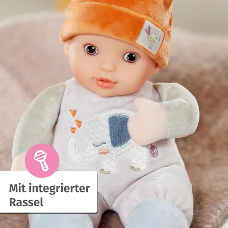Baby Annabell Sweetie Sand, 30 cm Babypuppe mit weichem Körper und Rassel für Babys ab 0 Jahren – Bild 3