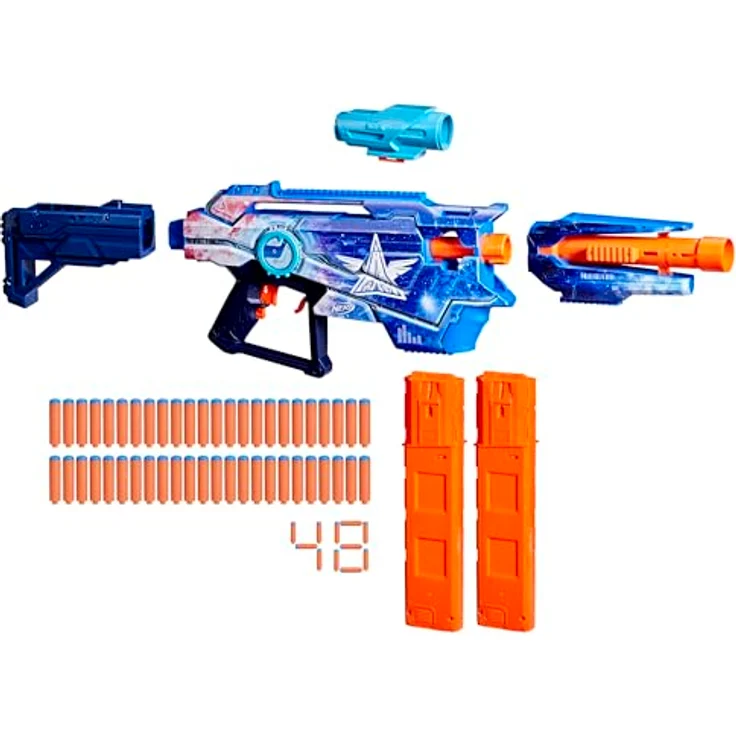 NERF Loadout Galactic Commander Blaster, vollautomatischer Dart-Blaster mit 3 Feuer-Modi und 48 N1 Darts, Galactic Commander Skin – Bild 4