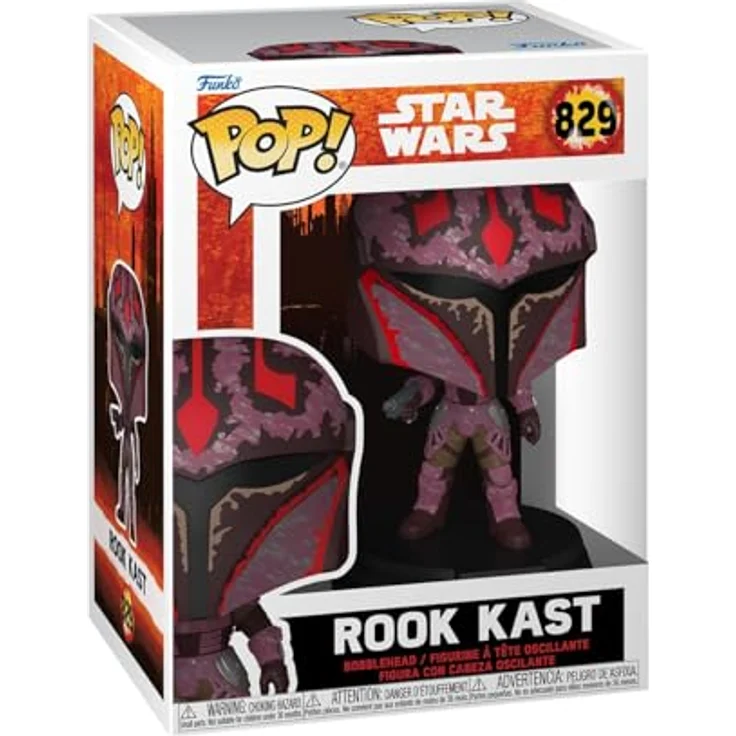 Funko POP! Star Wars: Maul - Shadow Lord - Rook Kast - 9,5 cm Sammelfigur aus hochwertigem Vinyl, offizielles Merchandise für Star Wars Fans und Sammler – Bild 1