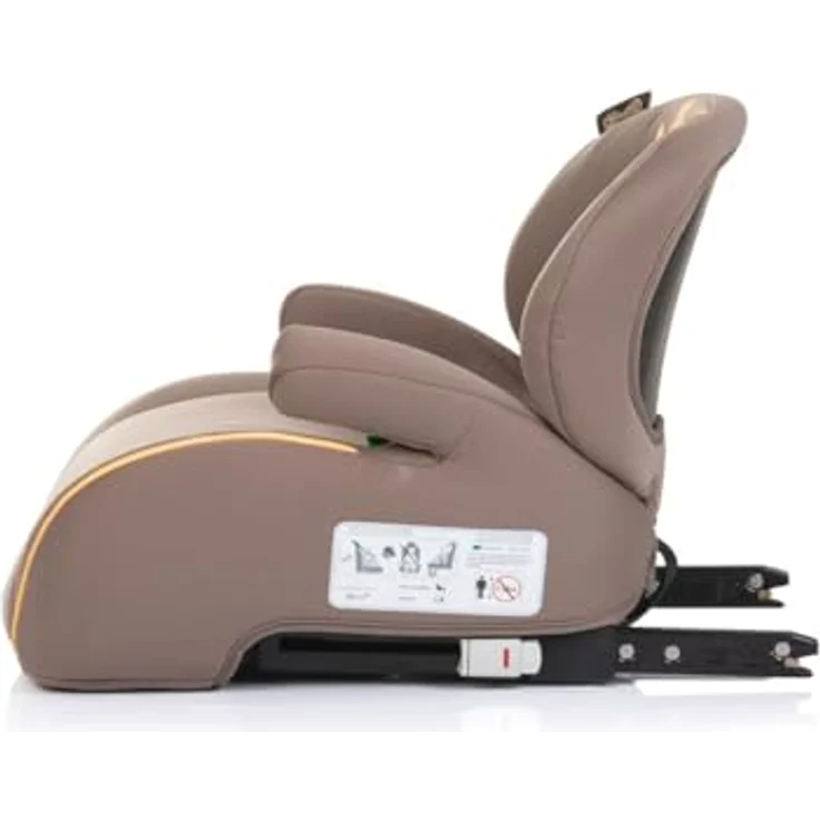Chipolino Sitzerhöhung Sonic, Kindersitz mit Isofix, i-Size, 125-150 cm, für 22-36 kg, Armlehnen, abnehmbarer Bezug – Bild 4