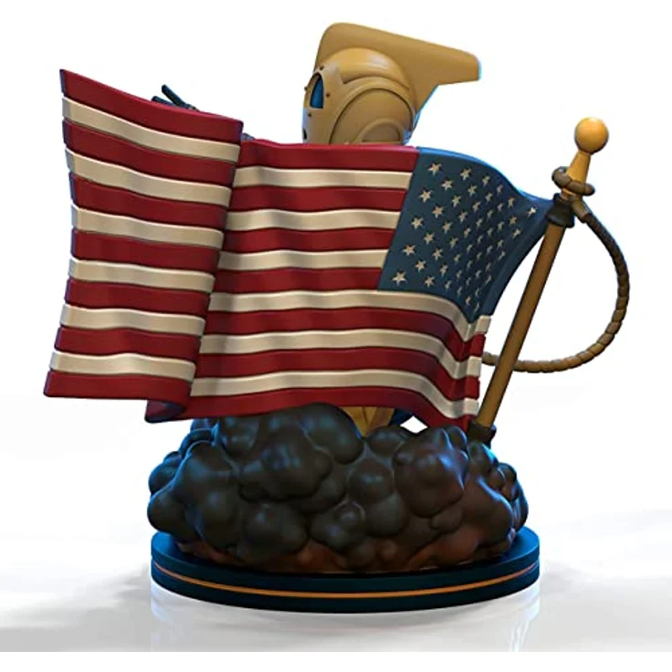 Quantum Mechanix DIS-0116 The Rocketeer Q-Fig Elite, Sammelfigur ca. 12,7 cm hoch, offiziell lizenziertes Fanartikel – Bild 4