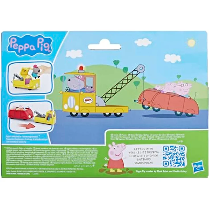 Hasbro Peppa Pig Opa Kläffs Abschleppwagen, Spielzeug-LKW mit Fahrerfigur und beweglichem Abschlepphaken, geeignet für Kinder ab 3 Jahren – Bild 14