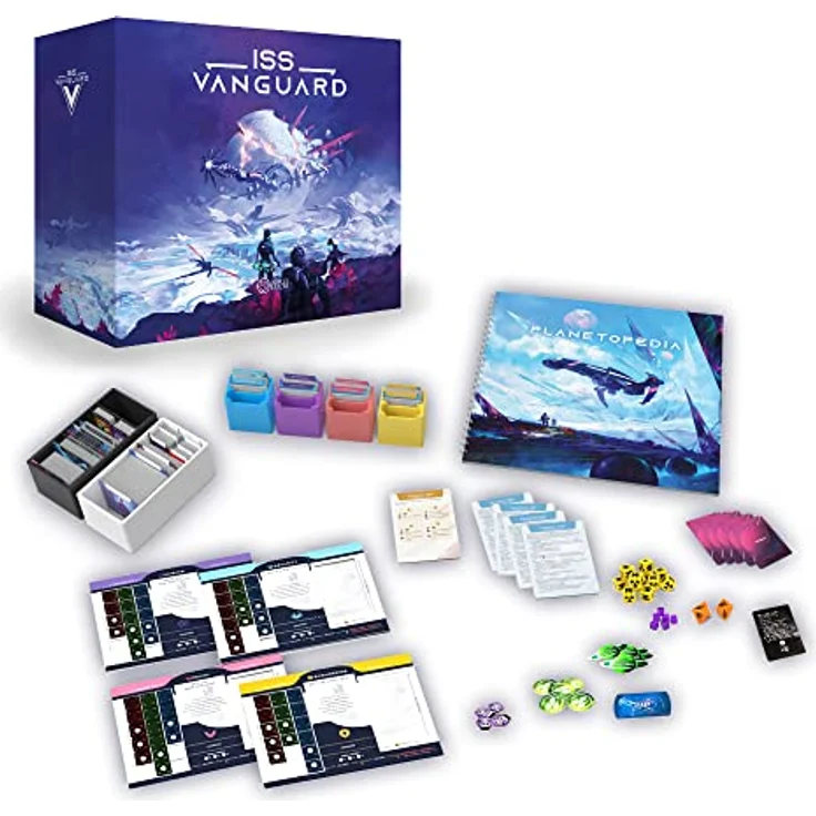 Awaken Realms ISS Vanguard, kooperatives Brettspiel für 1 bis 4 Spieler mit umfassendem Logbuch-System und über 100 einzigartigen Crewmitgliedern – Bild 4