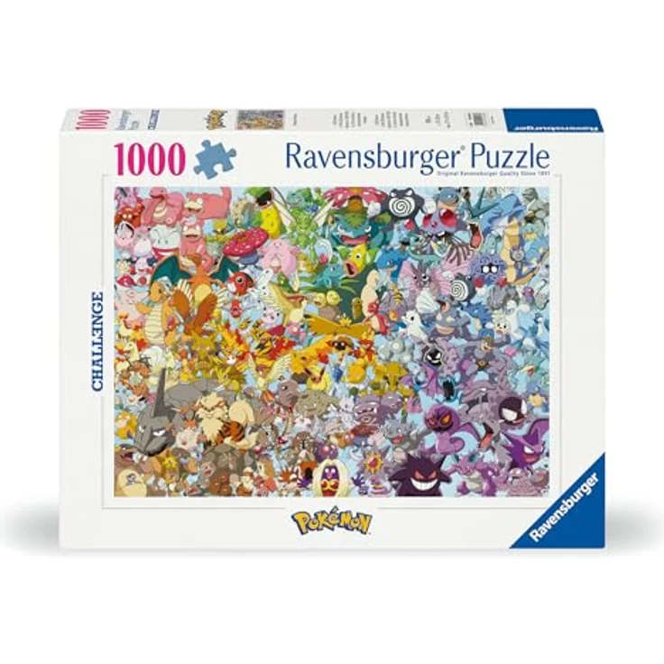 Ravensburger Puzzle 12000460 - Challenge Pokémon - 1000 Teile Puzzle, für Erwachsene und Kinder ab 14 Jahren, Yellow – Bild 2