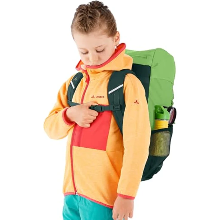 Vaude Skovi 15 Kinderrucksack, 43 cm, grün, 100% Polyester, ideal für den Kindergarten – Bild 4