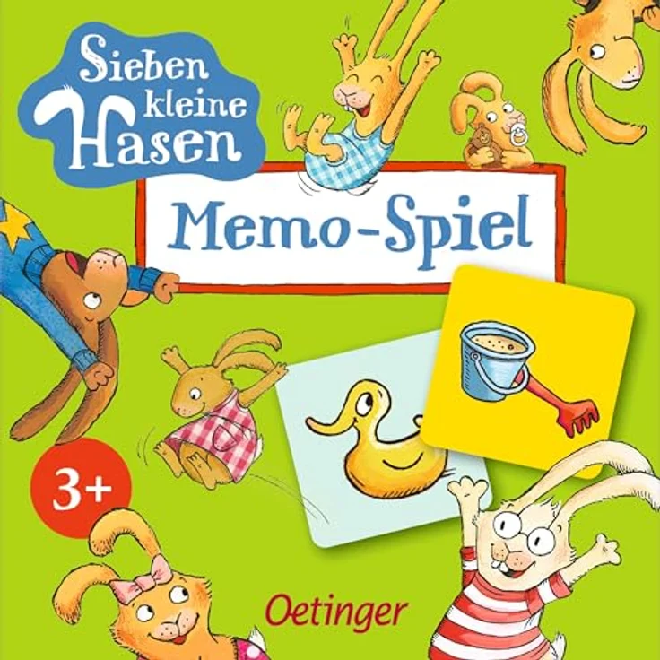 Verlagsgruppe Oetinger - Memory Sieben kleine Hasen, – Bild 2