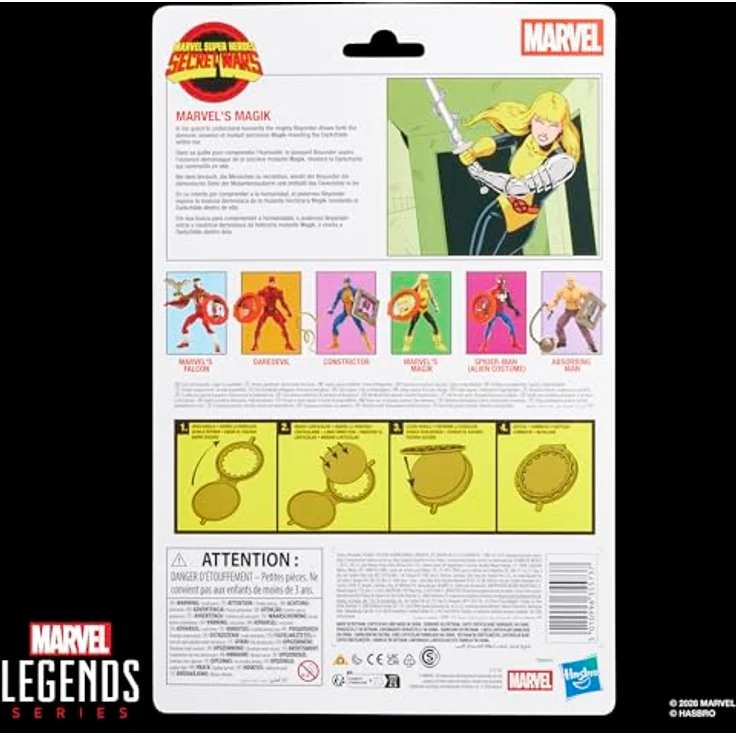 Hasbro Marvel Legends Secret Wars, Daredevil Sammelfigur mit Lentikularschild und beweglichen Gelenken, 15 cm – Bild 10