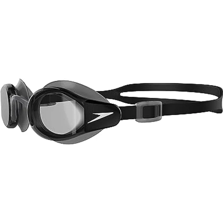 Speedo Unisex Erwachsene Mariner Pro Schwimmbrille, Schwarz/Weiß, Einheitsgröße – Bild 3