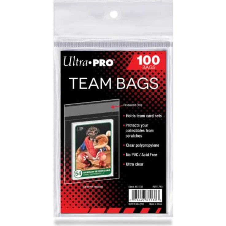 Ultra Pro 81130 Card Sleeves Team Bags Wiederverschließbares Kartenspiel – Bild 1