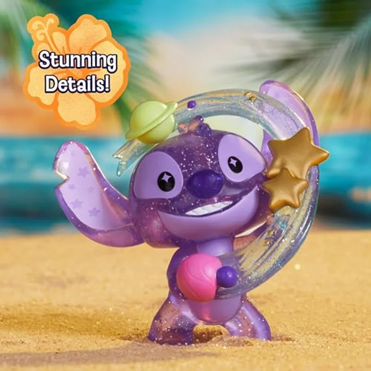 Just Play Disney Stitch Outta This World Sammelkapsel mit Mini-Figur, 5 cm, Überraschungsbox für Sammler, lila, für Kinder ab 3 Jahren – Bild 4