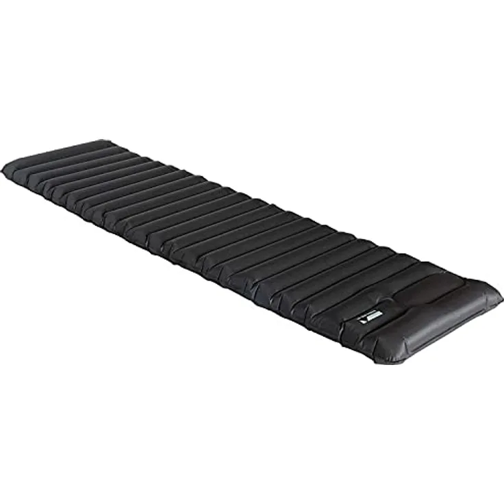 High Peak Matte Dayton, aufblasbare Leichtgewicht-Luftmatratze, integrierte Fußpumpe, Isomatte, für Camping, Festival, Reisen, Trekking, Strand, inkl. Packsack, ultraleicht, klein verpackt, 1200g
