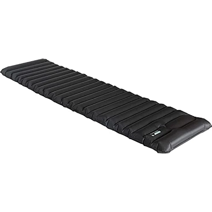 High Peak Matte Dayton, aufblasbare Leichtgewicht-Luftmatratze, integrierte Fußpumpe, Isomatte, für Camping, Festival, Reisen, Trekking, Strand, inkl. Packsack, ultraleicht, klein verpackt, 1200g – Bild 1